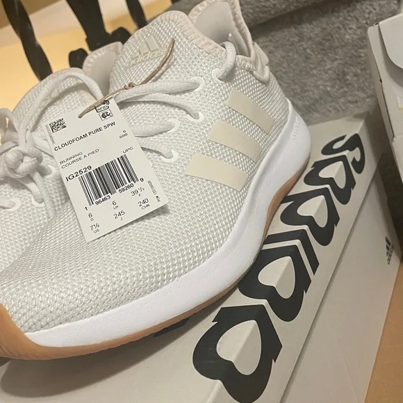 BRAND NEW women adidas cloudfoam pure shoes size US 7.5 - Picture 8 of 8